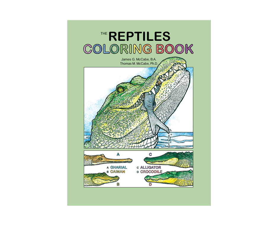 Reptiles Coloring Book Coloring Concepts, Inc.